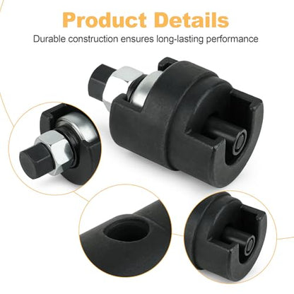 Power Steering Pump Pulley Puller Remover Installer Tool for Ford Chevy | Fits 1-1/8", 1-1/4", 1-5/16", 1-3/8" Press-Fit Hubs 4681
