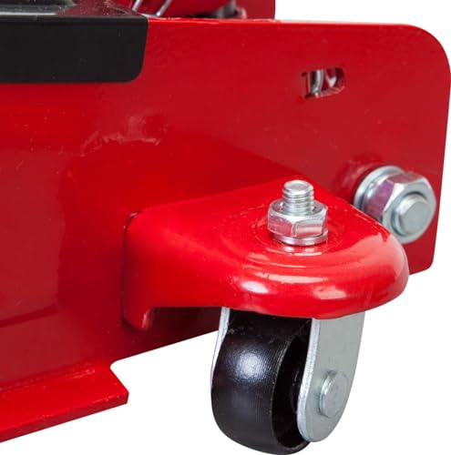 Big RED T825051-1 Torin Hydraulic Low Profile Trolley Floor Jack with Single Piston Quick Lift Pump, 2.5 Ton (5,000 lb) Capacity - Red - size: 2.5 Ton (5,000 lb) single pump quick lift, style: Steel