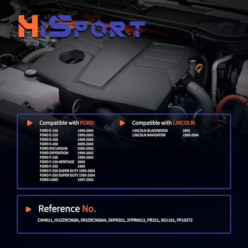 HiSport Fuel Injection Pressure Regulator - 3.0Bar, Replaces PR351, Compatible with Ford E-150/E-250/E-350/E-450/Excursion/Expedition/Explorer/F-150/F-250 Super Duty/F-350 Super Duty - size: HSFPR968AA