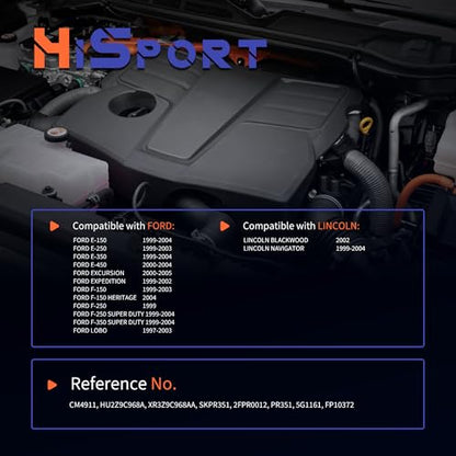 HiSport Fuel Injection Pressure Regulator - 3.0Bar, Replaces PR351, Compatible with Ford E-150/E-250/E-350/E-450/Excursion/Expedition/Explorer/F-150/F-250 Super Duty/F-350 Super Duty - size: HSFPR968AA