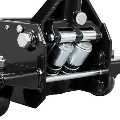 Torin Low Profile Hydraulic Floor Jack with Dual Quick Lift Pump, 4 Ton (8,000 lb) Capacity, Black - size: 4 Ton, style: Dual Pump