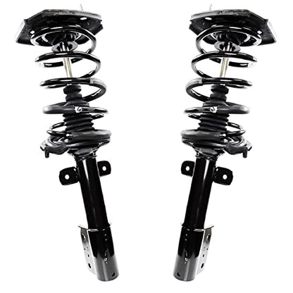 Detroit Axle - Front & Rear Struts & Coil Springs Replacement | for Chevrolet Impala Buick LaCrosse Allure - 4pc Set - size: 4Q47320/ 4 Struts