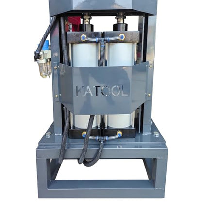 SC-3T Strut Spring Compressor Pneumatic Spring Press Equipped with Two Cylinders, No-Disassembly Spring Service Tool