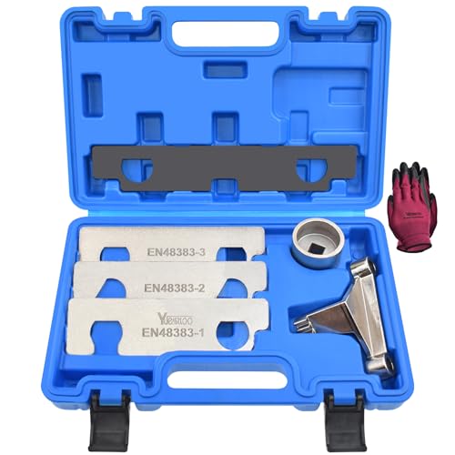 Camshaft Retaining and Alignment Timing Tool Kit, Compatible with GM GMC Cadillac Buick Pontiac Chevrolet 2.8 2.9 3.0 3.2 3.5 3.6 3.7 4.2 Engine, Replace J-44221 EN-48383 EN-46105 EN-46106 EN-46111 - size: For GM 2.8 2.9 3.0 3.2 3.5 3.6 3.7 4.2