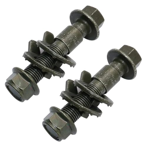 2Pcs 16mm Adjustable Camber Correction Alignment Kit for Front Wheels Cam Bolts for Chevrolet for Ford for Honda for Buick for Cadillac for Kia 81280 - color: 16mm
