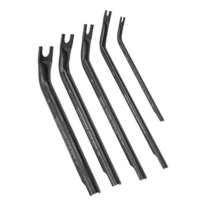5Pcs Line Disconnect Tool Set, Double Ended, Steel, Duty for Big Rig Truck Brake Systems, /8in 5/8in