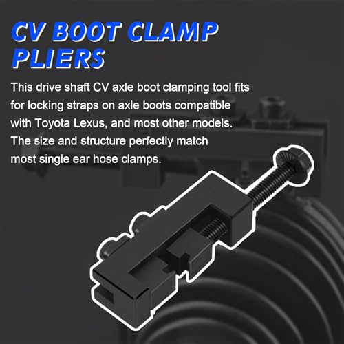 CV Axle Boot Clamp Tool - Drive Shaft Clamping Pliers for Toyota/Lexus - 09521-24010