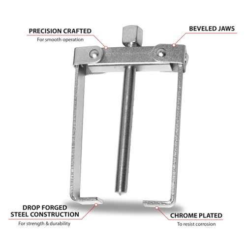 Performance Tool W139 2-Jaw Gear Puller, 6-Inch Reach, 7-Inch Spread - style: 2 Jaw | 8" Spread | 6" Reach