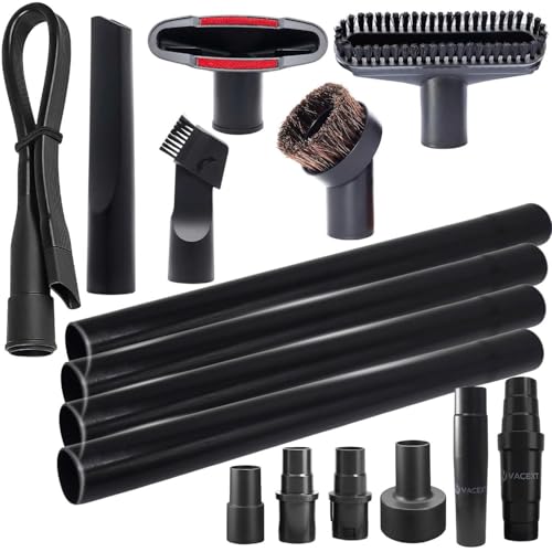 Household Cleaning Kit Attachments Vacuum Cleaner Accessories Universal Vacuum Hose Adapters Flexible Crevice Tool for Dryer Lint Vent Trap Cleaner - color: Universal