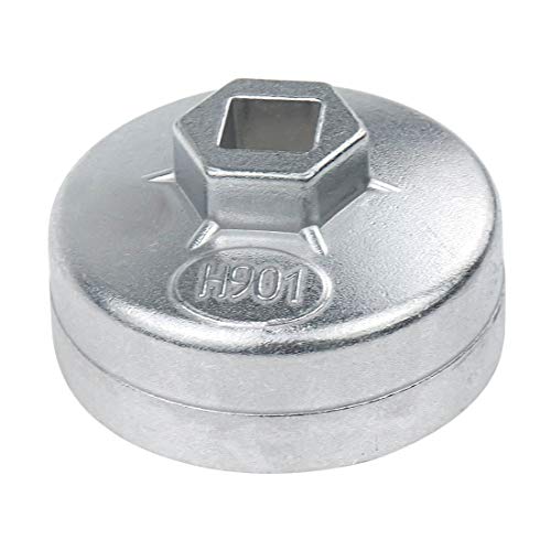 Oil Filter Cap Wrench 65mm Inner Dia Aluminum Alloy 14 Flute Wrench - size: Model 901