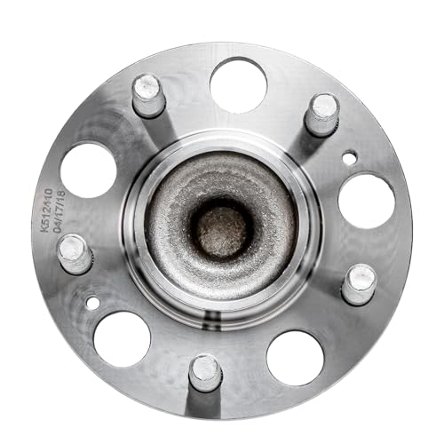 Detroit Axle - 512410 Both Driver and Passenger Side Rear Wheel Bearing and Hub Assembly Replacement for 2008 2009 2010 Hyundai Elantra [Non-ABS Models] - style: 512410 x2/Pair