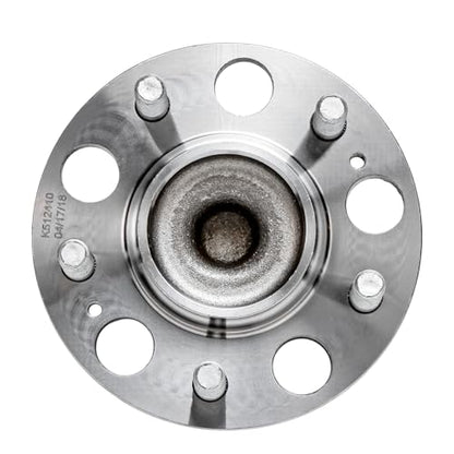 Detroit Axle - 512410 Both Driver and Passenger Side Rear Wheel Bearing and Hub Assembly Replacement for 2008 2009 2010 Hyundai Elantra [Non-ABS Models] - style: 512410 x2/Pair