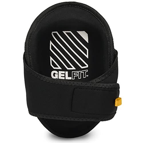 ToughBuilt - Gelfit ™ Rocker Professional Knee Pads - SnapShell ™ Compatible - (TB-KP-G201) - size: Standard Snapshell Rocker (Black)