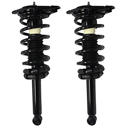 Detroit Axle - Rear Struts for 2000-2006 Nissan Sentra 2 Complete Struts w/Coil Spring 2001 2002 2003 2004 2005 Replacement Suspension - size: 171312 x2/PAIR