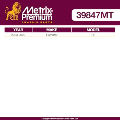 Metrix Premium Chassis Parts Pitman Arm Fits Chevy Express Cargo (Mexico) | Chevrolet Express Cargo (Mexico) 15-21, Express Pasajeros 15-21, GMC Savana 2500 09-21, Savana 3500, Savana 4500 - size: K6654HD