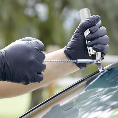 Windshield Removal Tool - Auto Glass Removal Tools, Tempered Blade | Quick Release Hand Pry Cutter Automotive Windscreen Glass Removal Tool Universal Car Window Repair Accessories for SUV/Truck