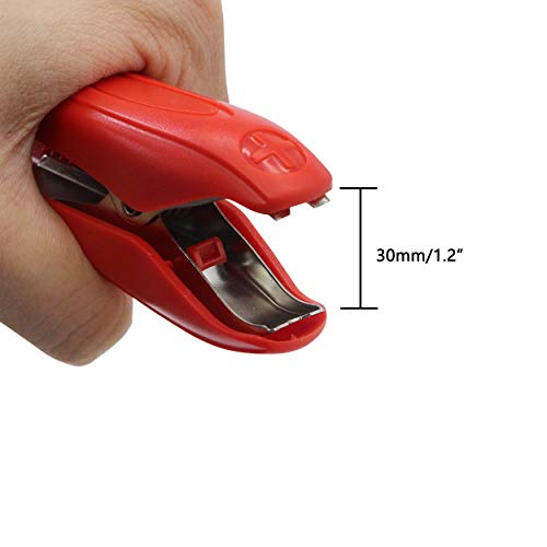 CERRXIAN 3.2FT 12V 14AWG Alligator Crocodile Clip to SAE Connector Quick Release Quick Disconnect Car Solar Power Charging Extension Cable,Black & Red C - color: Crocodile Clip