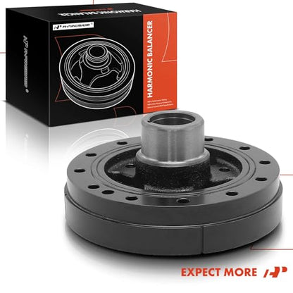 A-Premium Engine Harmonic Balancer Crankshaft Pulley Compatible with Chevrolet Silverado 1500, Express 2500, Blazer & GMC Sierra 1500, Safari & Isuzu Hombre & Oldsmobile & Workhorse, OHV V6 4.3L
