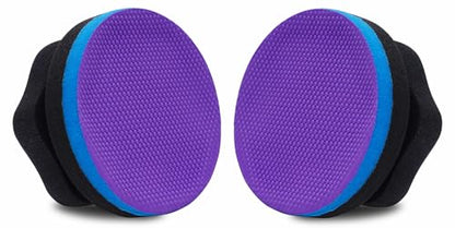 Synthetic Clay Hand Clay Bar Pad, 2-Pack, Blue Purple | Car Auto Detailing, Cleansing, Paint Surface Prep Tool, For Waxing & Polishing