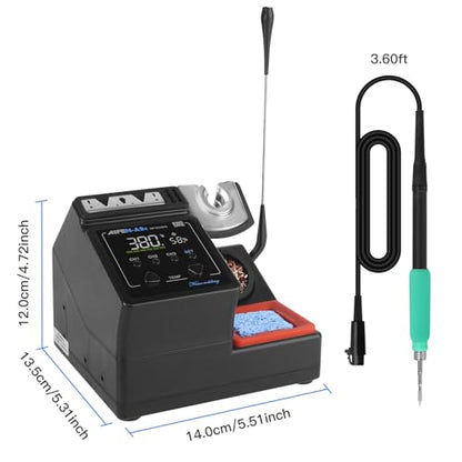 A9E Soldering Station 160W High Power Digital Display Solder Station Soldering Iron with 3pcs 210 Soldering Tips