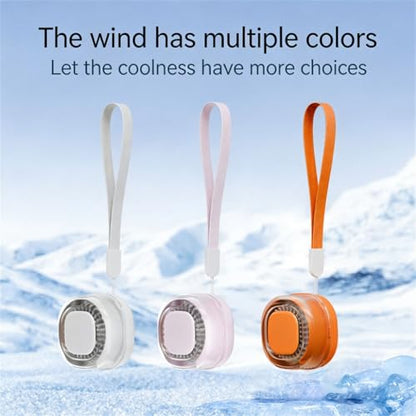 USB Rechargeable Small Clip On Fan Neck Waist Fan for Home And Outdoor Travel