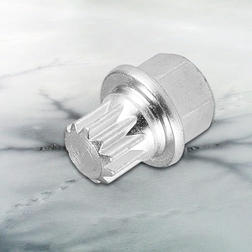 X AUTOHAUX ABC1/11PT Car Wheel Lock Lug Nut Anti Theft Wheel Lock Nut Screw Removal Key for VW for Audi - size: 1/11PT