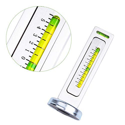 Universal Adjustable Car Magnetic Gauge Tool, Wheel Alignment Truck Tool, Measures Camber Castor Strut Angle with Steel Material, High Strength Plasticity for Wheel Hub Alignment,