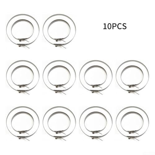 Stainless Steel Axle Boot Clamp Pliers Kit for CV Joint Boot Crimping — 10 Short & 10 Large Bands (34cm×6.5mm / 74cm×7mm), Compatible with Auto and For