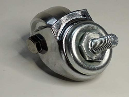 Aluminum Racing Floor Jack Casters, 3 Ton, 2 Piece Set, Quality Replacement Parts for Repiars