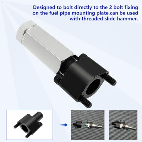 ZKTOOL Fuel Injector Removal Tool - Compatible with Vauxhall, Opel & MG Direct 1.0L 1.4L 1.5L Injection Petrol, OEM TEN00140 - color: White