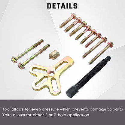 ATP 13 Piece Harmonic Balancer Steering Wheel Puller Kit
