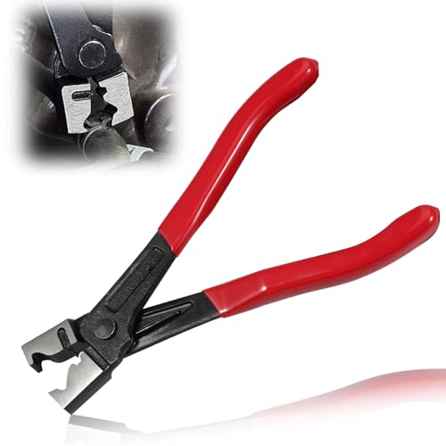 7 Inch Clic-R Hose Clamp Pliers for Automotive Heavy Duty CV Boot Hose Clip Pliers CV Boot Crimp Clamp Clic-R Collar Plier Hose Removal Plier Auto Repair Tool for Car Auto Maintenance - size: Hose Clamp Pliers