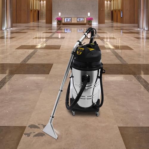 Commercial Carpet Cleaner Machine, 3-In-1 Portable Wet Dry Vacuum Floor Cleaner, Portable Carpet Cleaner 80L/21.13Gal Sofa Curtains Carpet Cleaning for Carpet and Hard Floor - size: 80L Carpet Cleaner