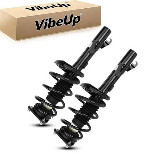 VibeUp Front Shock Absorbers and Struts Assembly Fit for Mazda 3 L4 2.0L 2004-2013; for Mazda 3 L4 2.3L 2004-2009; for Mazda 3 L4 2.5L 2010-2013; for Mazda 5 L4 2.3L 2006-2010 Replace 172263 172264 - size: Front, style: for Mazda 3 2004-2013 & Mazda 5 200