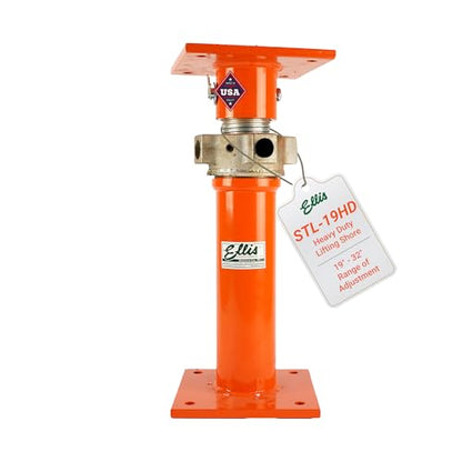 ELLIS Heavy-Duty Adjustable Steel Shore - Basement House Jack for Floor Leveling, Foundation, Beams & Concrete Bracing - 48,000 lb Capacity, 19"-32" Adjustable Support - size: 19" - 32" Adj. Safe Load Capacity (48,000 lb)