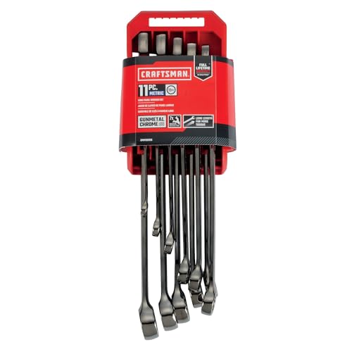 CRAFTSMAN Metric Long-Panel Wrench Set, 11 Piece (CMMT87013) - style: 11 Piece Metric