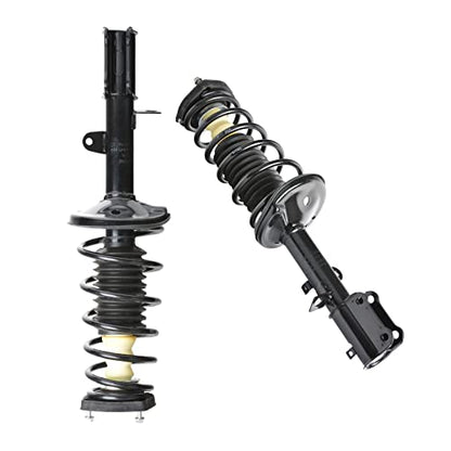 KAX Rear Strut & Coil Spring Assembly Set Driver & Passenger Sides Compatible with 1993-2002 Toyota Corolla, 1998-2002 Chevrolet Prizm, 1993-1997 Geo Prizm, Replaces OE# 171953/171954 - size: 1993-2002 Toyota Corolla-Rear
