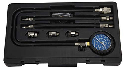 OTC 5606 Compression Tester Kit - Ideal Kit for Compression Testing on Gasoline Engines, Including Domestic/Import Cars, Trucks, Suvs, and Vans, Motorcycles, ATVs/UTVs, Watercraft, and Small Engine