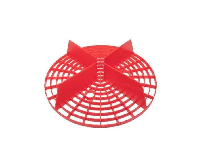 Car Wash Bucket Insert Dirt Guard Insert Fits 12 Inch Diameter Bucket or 3-5 Gallon Bucket (2, Red) - color: Red