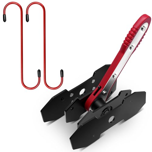 Brake Caliper Compression Tool,Caliper Piston Compressor Tool Brake Pad Spreader with 2PCS Caliper Hangers for Car Truck SUV Disc Brake Repair