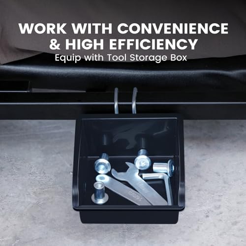 KROAK Creeper, 36 Inches 2 in 1 Z Creeper Seat 330 lbs Capacity Garage Chair Adjustable Rolling Folding Car Creeper with 6 pcs Wheels,Lay Down or Sit for Garage, Shop, Auto Repair Black - size: 36"