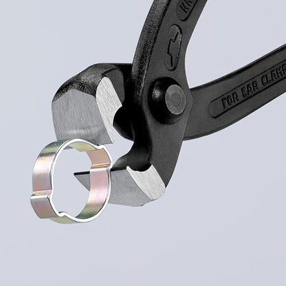 KNIPEX Tools Knipex Tools 10 98 i220 8.75" Ear Clamp Pliers (1098i220) - style: Front Jaw Only