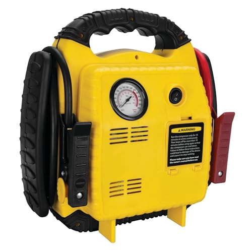 Performance Tool W1665 900 Amp Jump Starter, Inflator, Portable Power Unit - style: PORTABLE (900 PEAK AMP)
