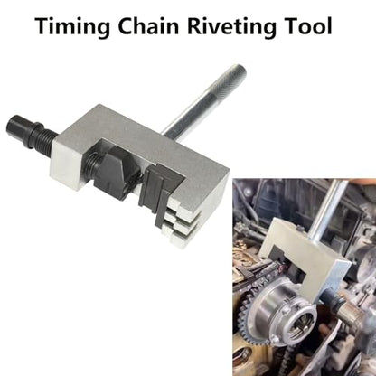 Engine Timing Chain Removal Installer Breaker Assembly Tools Kit Riveting Tool Double Camshaft Disassembler Compitable with Mercedes Benz M271 M272 M273 M276 Chrysler Replacemen for Jeep 602589003900