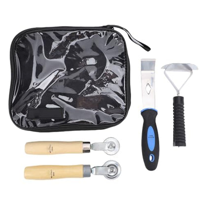 Tire Repair Tool Kit Patch Roller Scraper Cleaning Shovel for Truck Motorcycle Maintenance