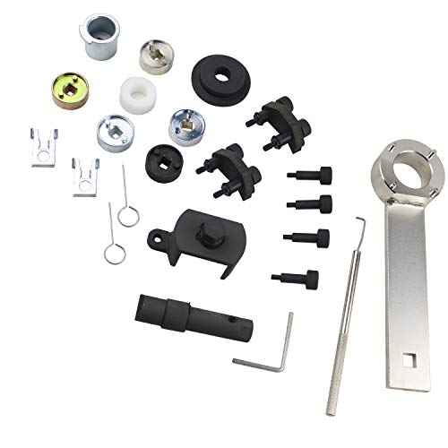 DPTOOL EA888 Engine Timing Tool Kit for Audi VW 1.8 2.0 TSI TFSI 2006-2018 | EA888 Camshaft Cranshaft Timing Tool Intake Exhaust Adjusting Tool T10352 T40196 T40271 T10368 T10354 T10355 T10060A T40267 - size: 23PC Large Kit