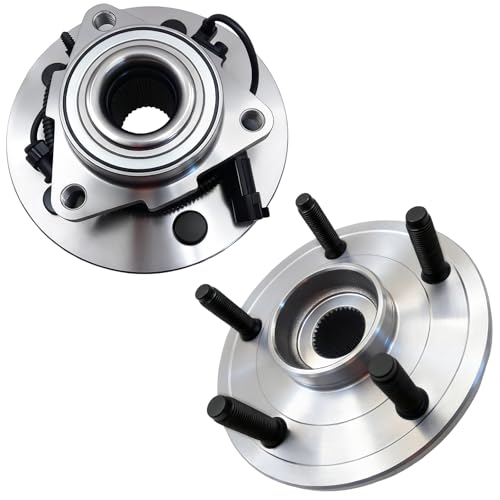 515151 Front Wheel Bearing Hub Assembly for Ram 1500 2012 2013 2014 2015 2016 2017 2018, Ram 1500 Classic 2019 2020 2021 2022 (2PCS) - size: 515151