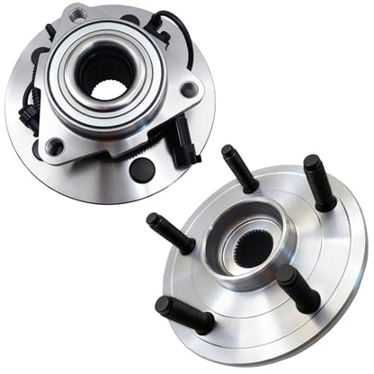 515151 Front Wheel Bearing Hub Assembly for Ram 1500 2012 2013 2014 2015 2016 2017 2018, Ram 1500 Classic 2019 2020 2021 2022 (2PCS) - size: 515151