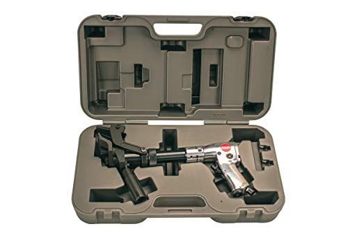 Myers Tire Supply MTS 52006 Pneumatic Air Powered Bead Breaker for Agricultural, OTR, Semi, and Commercial Truck Tires with 2-11/16-Inch Jaw Opening, Handle Exhaust, Includes Storage/Carry Case