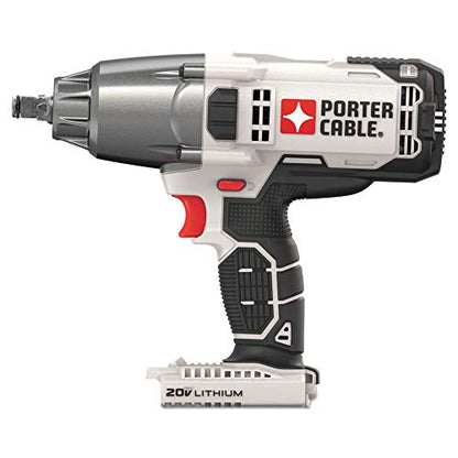 PORTER-CABLE 20V MAX* Impact Wrench, 1/2-Inch, Tool Only (PCC740B)